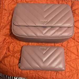 DKNY with wallet
